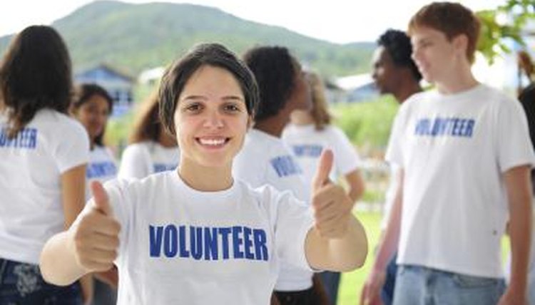 Help your community by volunteering for you senior project.