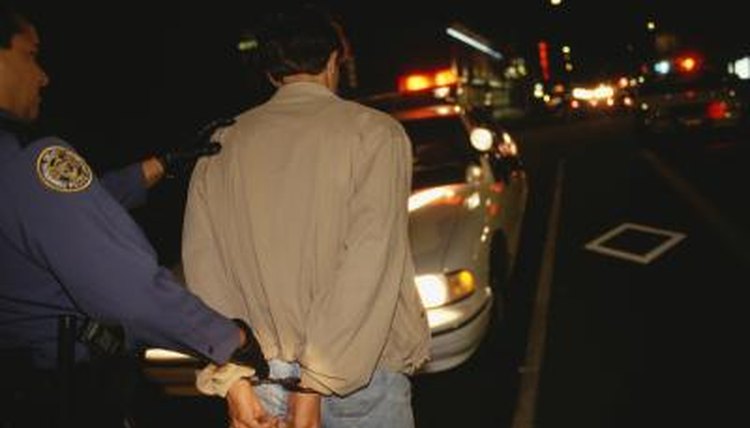 Man under arrest
