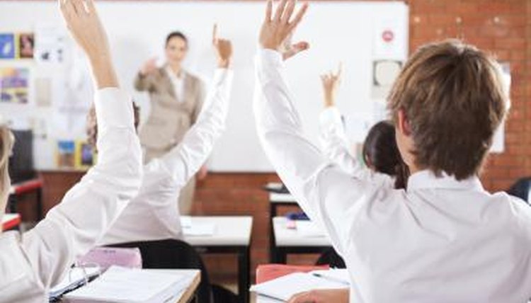 Students in classroom