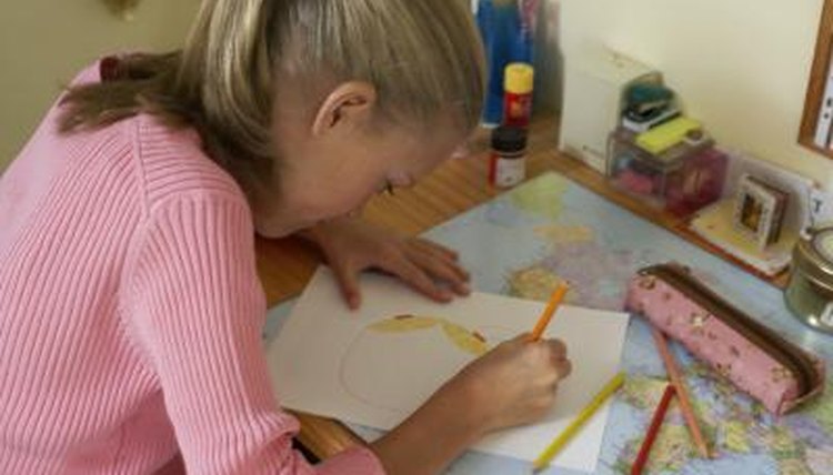 Students can draw scenes or make dioramas.