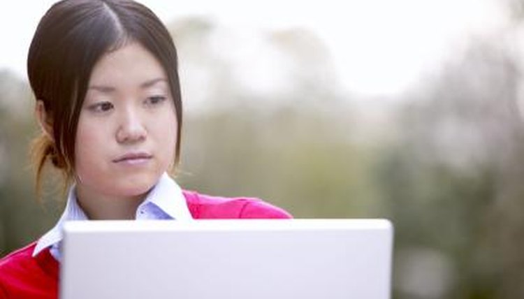 Woman on laptop