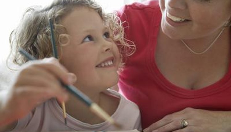 Allow your child to experiment with several kinds of art.
