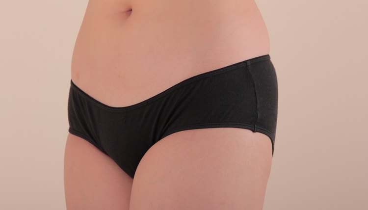 How to Keep Underwear From Showing Under a Gymnastics Leotard