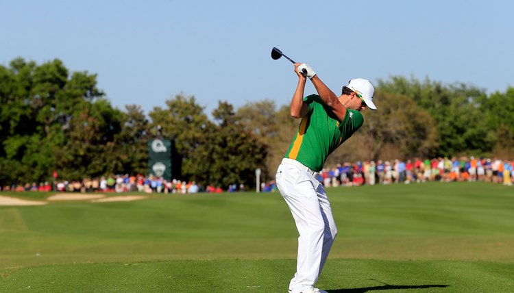 A key to increasing swing speed is getting your wrist cocked correctly from the top of the swing to the bottom.