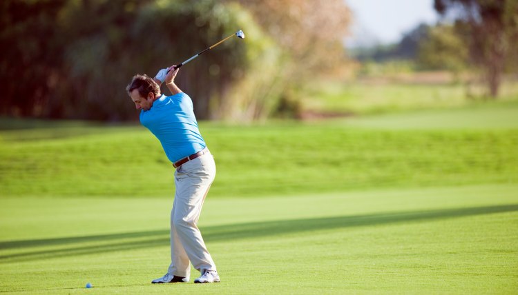 Good eye contact is critical to a successful tee shot.