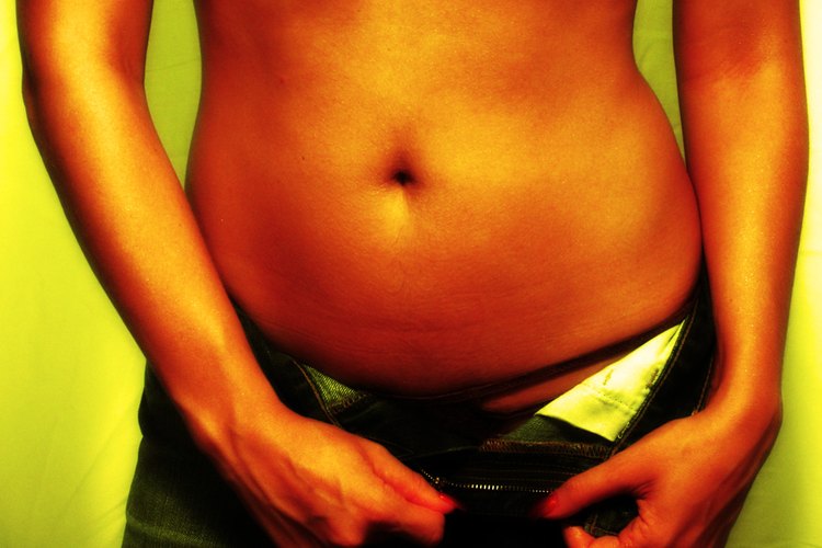 Abdominales en las mujeres.