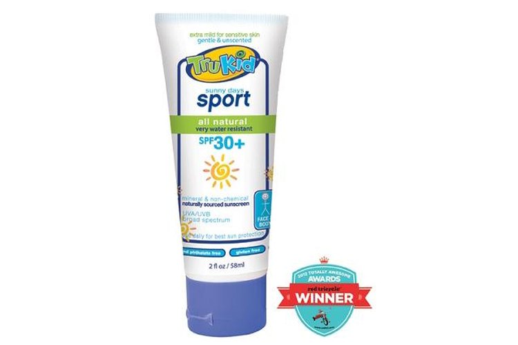 TruKid Sunny Days Sport Sunscreen Lotion, Unscented, SPF 30+.