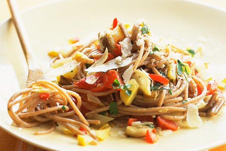 Elige pastas saludables.