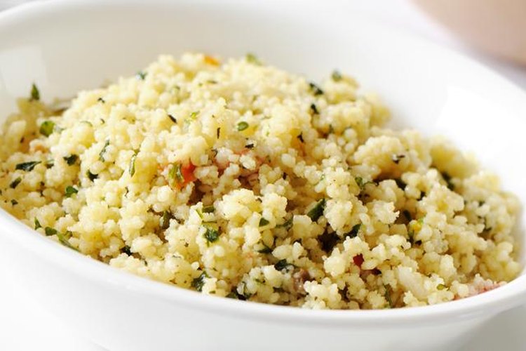 Creativa ensalada de couscous.