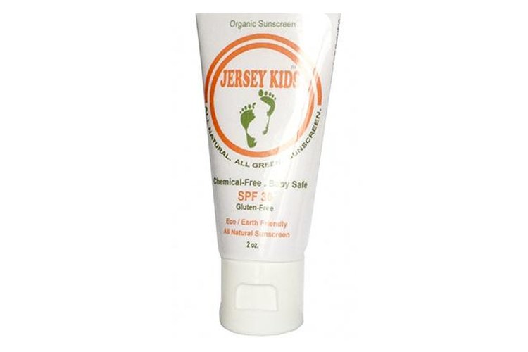 Jersey Kids All Natural All Green Sunscreen, SPF 30.