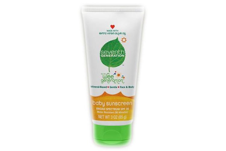 Seventh Generation Wee Generation Baby Sunscreen, SPF 30.