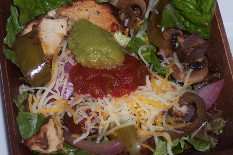 Esta ensalada de fajita es muy fácil de hacer.