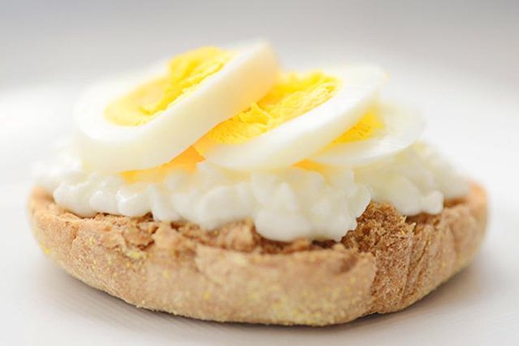 Eggwich con queso.