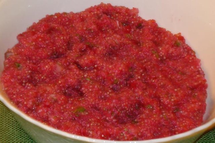 Una ensalada llena de proteínas.