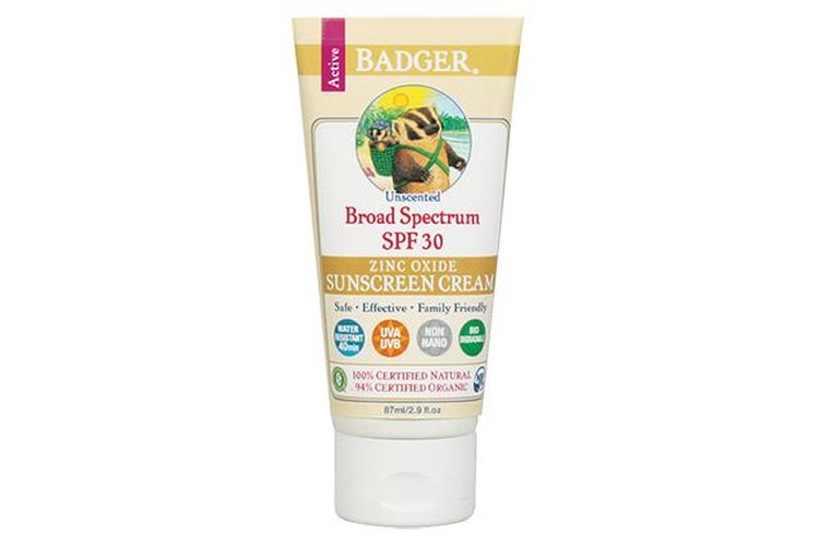Badger Kids Sunscreen Cream, SPF 30.