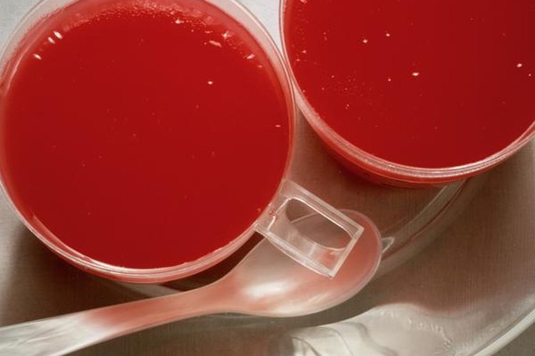 Prueba la gelatina con proteínas.