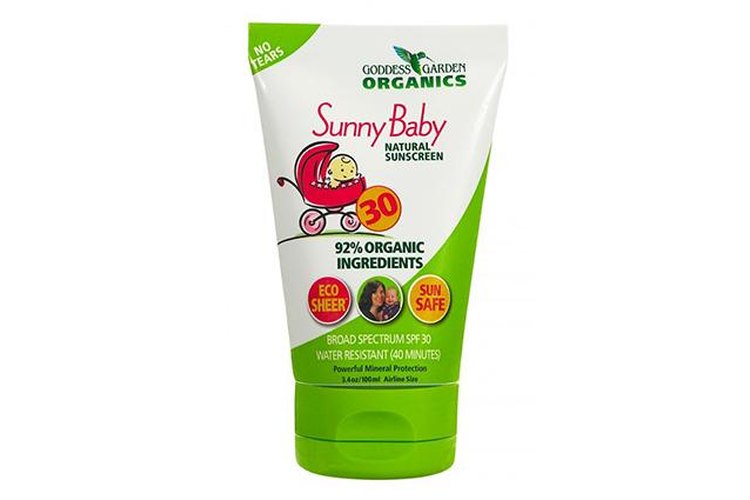 Goddess Garden Sunny Baby Natural Sunscreen, SPF 30.