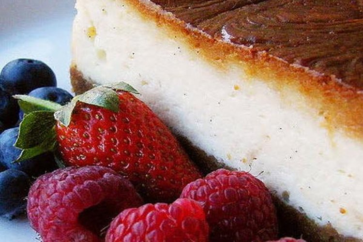 Un rápido pastel de queso.