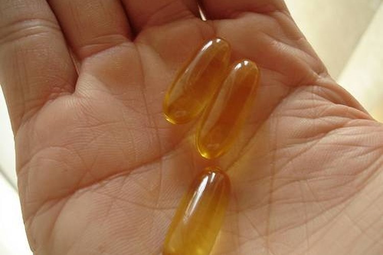 Las píldoras de aceite de pescado.