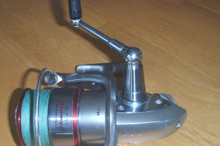 Daiwa Advantage 3500A Parts of a Daiwa Fishing Reel