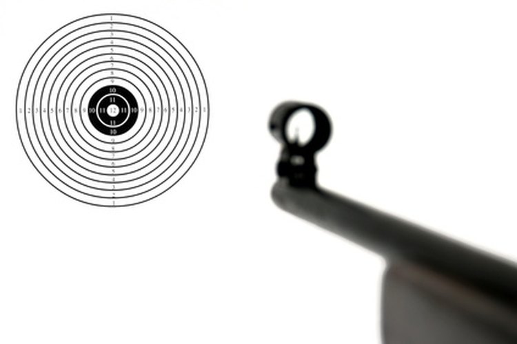 target image by hans slegers from Fotolia.com Adjust Iron Sights for True Aim