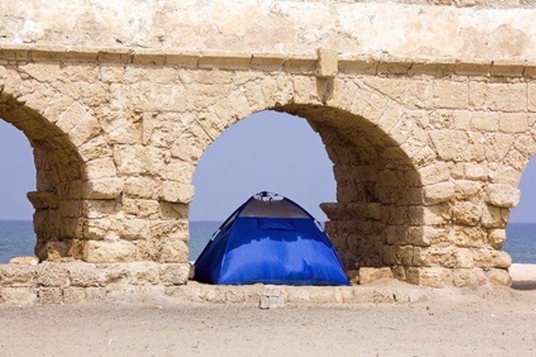 camping tent image by Igor Shootov from Fotolia.com Expand your travel options with a roomy tent.