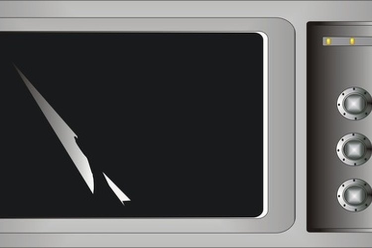 Warm mixture in a microwave.