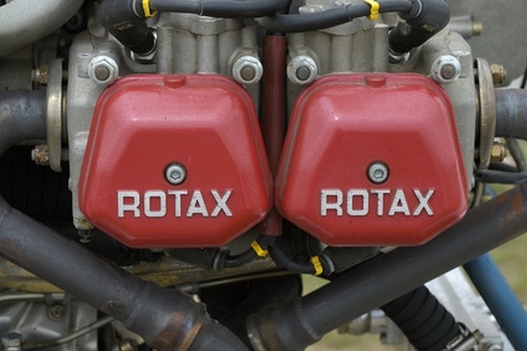 airplane engine image by apeschi from Fotolia.com Dual carburetors are rebuilt in the same way as single carburetors.