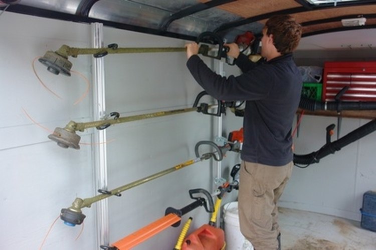 line trimmers image by Horticulture from Fotolia.com Cargo trailers work well for camper conversions.