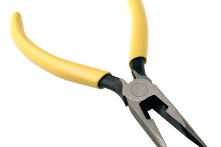 Brand X Pictures/Brand X Pictures/Getty Images When you're removing a Mercruiser steering cable, needle-nose pliers are your friend.