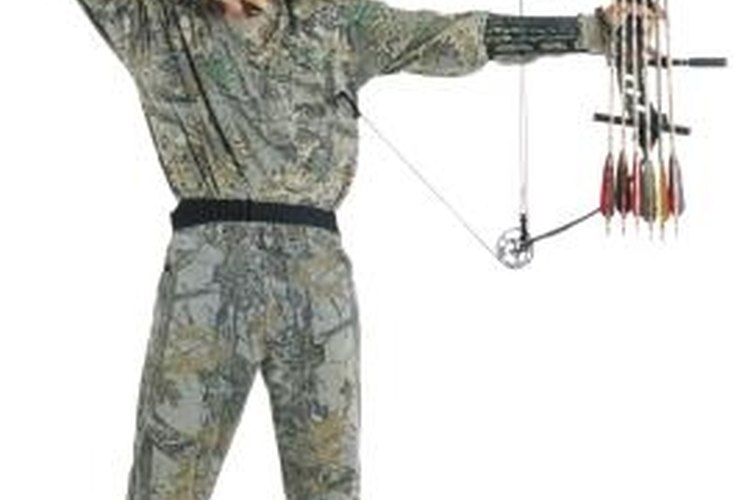 Photodisc/Photodisc/Getty Images Compound bows provide a steadier, more accurate shot.