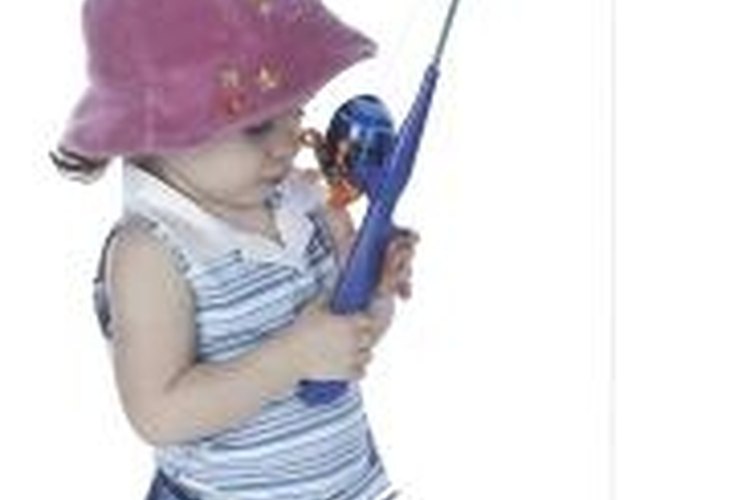 NA/PhotoObjects.net/Getty Images Push-button rods are good for young fishermen.