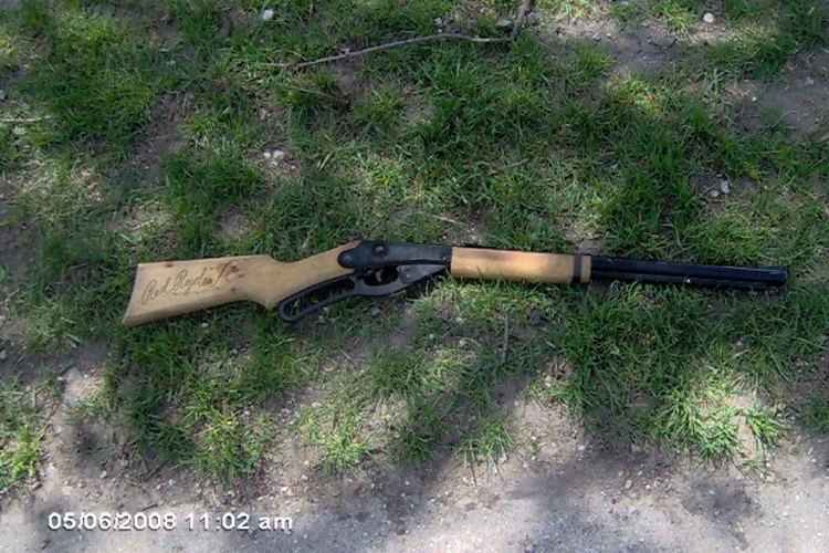 Photo Credit Julia Fuller 2008 Red Ryder BB Gun