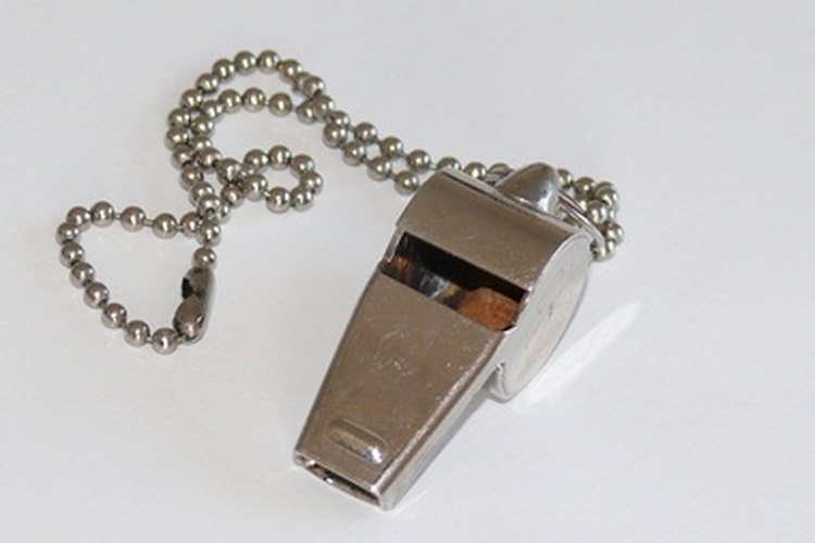whistle image by John Hartley from Fotolia.com A whistle using two fingers can be nearly as loud as one using an actual whistle.
