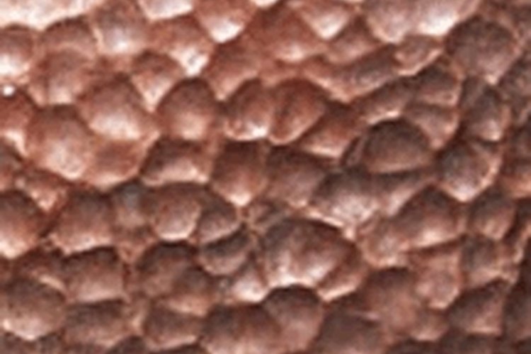 Royalty free image. Hammered copper sheeting makes a nice surface effect.