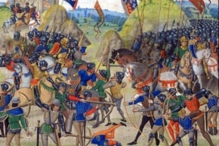 http://www.longbow-archers.com/historycrecy.htm Medieval Bow and Arrows at the Battle of Crecy 1346