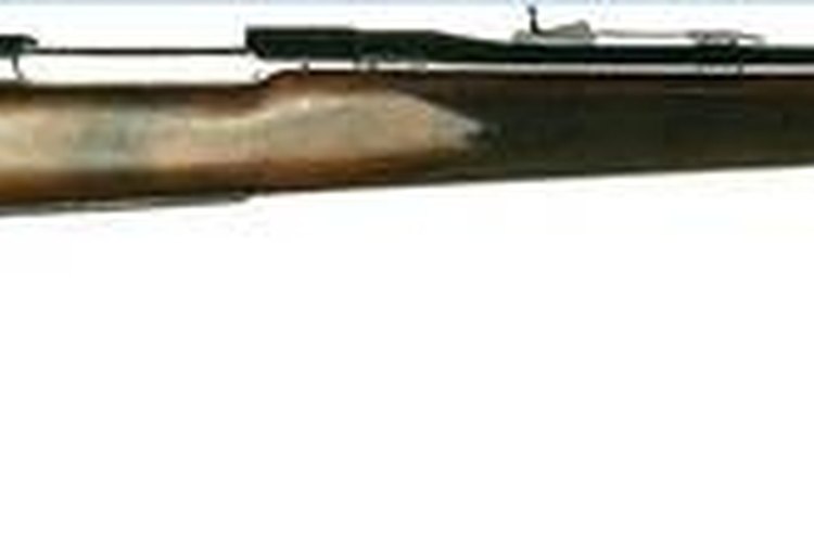 A .22LR bolt action rifle.