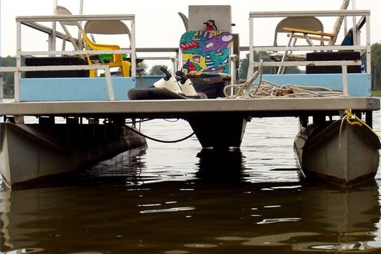 How to clean pontoons