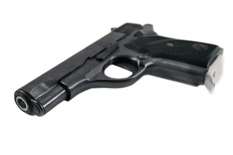 pistol image by Kovac from Fotolia.com The 1911 .45 caliber pistol