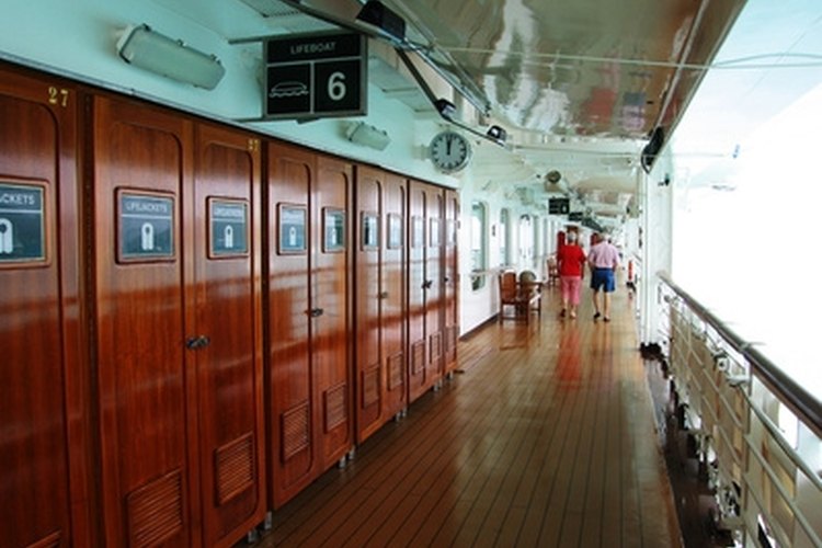 deck view image by Victor Borilov from Fotolia.com Vinyl is an excellent substitute for wood deck flooring on a boat