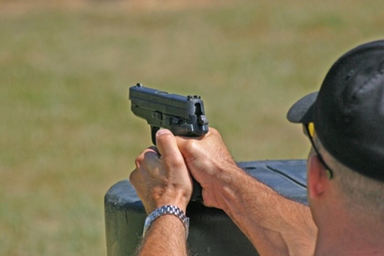 gun3 image by SKYDIVECOP from Fotolia.com Shooting practice