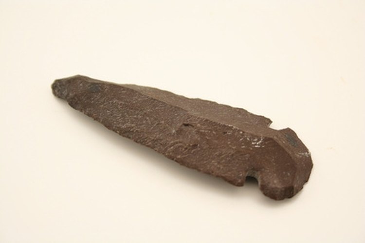indian arrowhead image by Jim Mills from Fotolia.com Learn how to make Indian arrowheads.