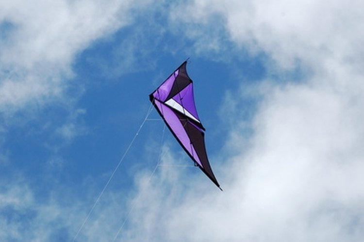 flight of a kite image by Katya Mikhlin from Fotolia.com Make a kite fishing rig for the beach.
