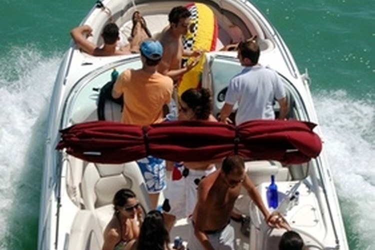 speed boat image by Wimbledon from Fotolia.com Change your Mercruiser 4.3 engine oil.