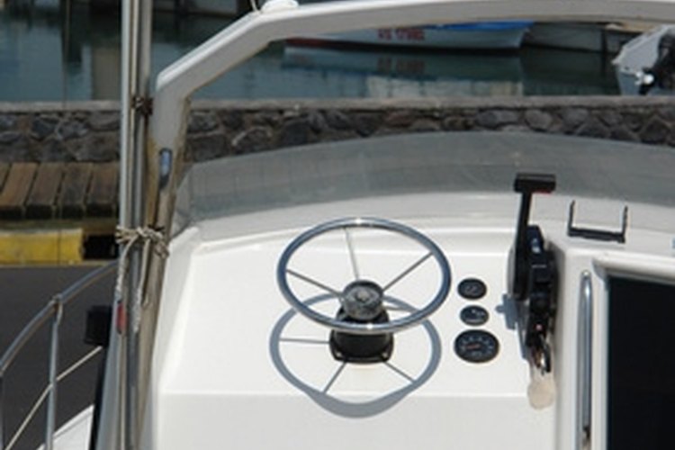 bateau, detail sur poste de pilotage image by margouillat photo from Fotolia.com On a boat, your life can depend on your steering gear.