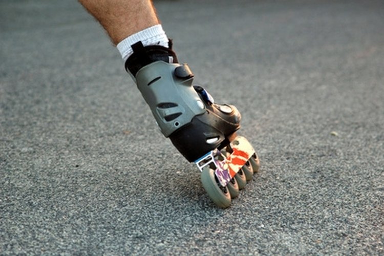 rollerblade image by Judy Ben Joud from Fotolia.com In-line skating is great for exercise and recreation.