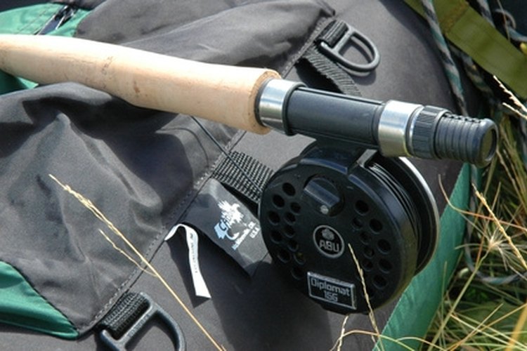 fishing reel image by Brett Bouwer from Fotolia.com A rigged fly rod ready to go.