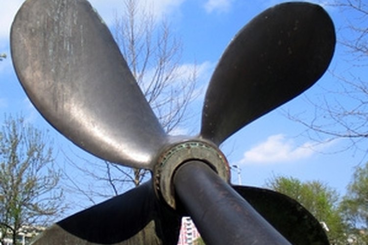 propeller image by cico from Fotolia.com Propeller size affects engine performance.