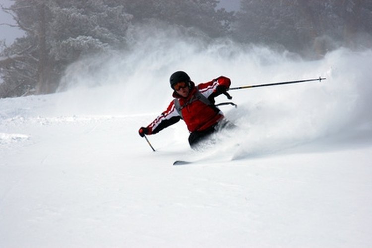 skiing powder image by joseph pankey from Fotolia.com Ski Colorado's famous powder at inexpensive resorts.