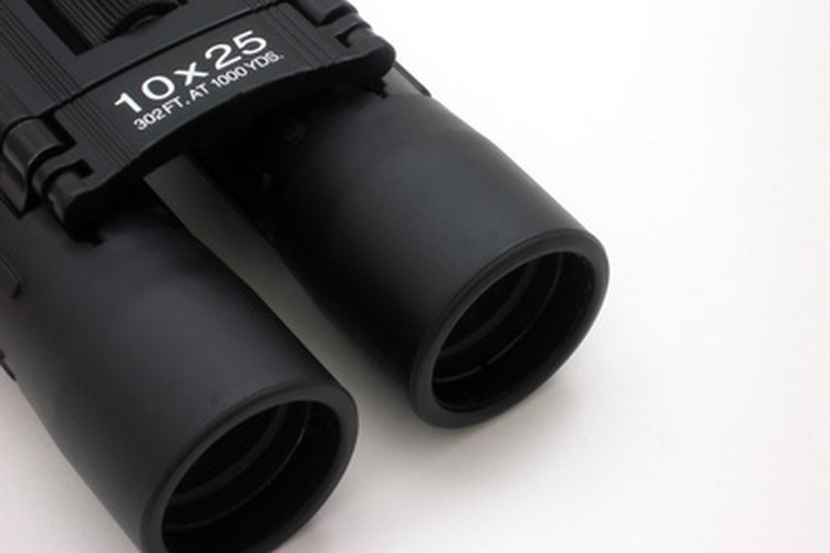 binoculars image by Kimberly Reinick from Fotolia.com Make your own airsoft scope with a pair of binoculars.